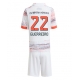 Bayern Munich Raphael Guerreiro #22 Replike Gostujuci Dres za djecu 2025-26 Kratak Rukav (+ Kratke hlače)